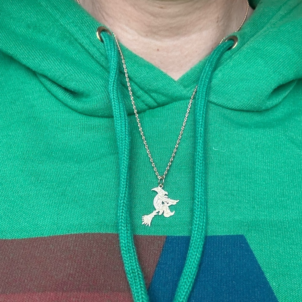 Witchy Witch - 14k Yellow Gold Charm - Picture 4 of 4